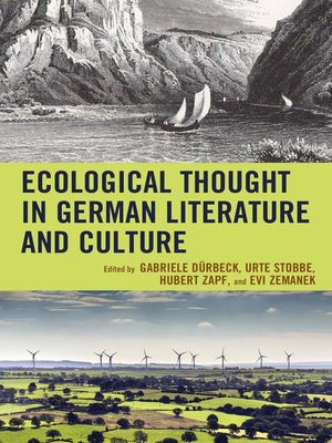 cover image of Ecological Thought in German Literature and Culture